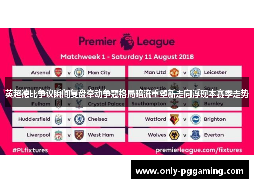 英超德比争议瞬间复盘牵动争冠格局暗流重塑新走向浮现本赛季走势